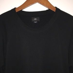 OBEY Raglan Men’s XL black crew sweatshirt